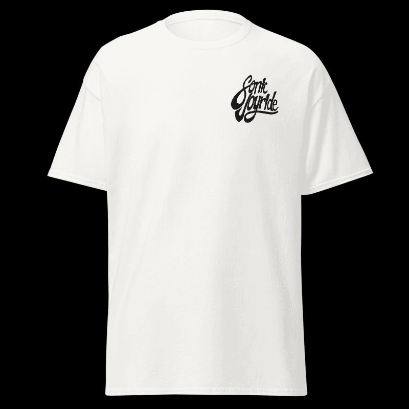 White Breast Logo Tee