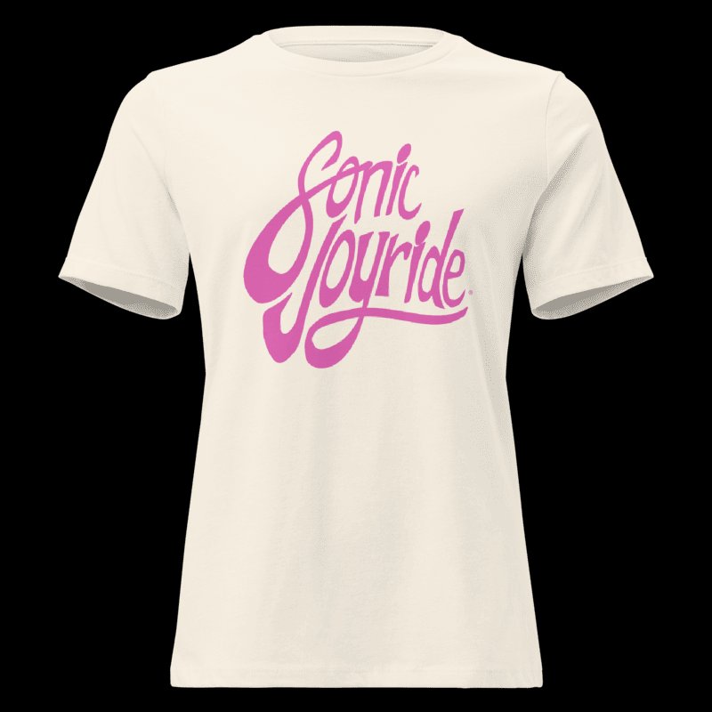 Women's Natural Pink Logo Tee