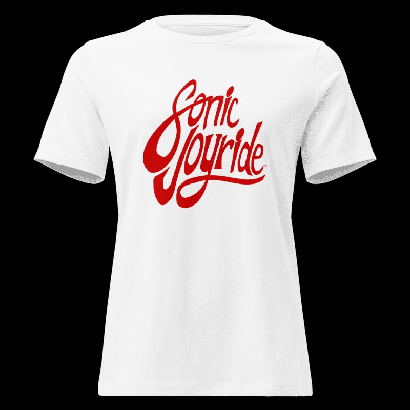 Women's White Red Tee